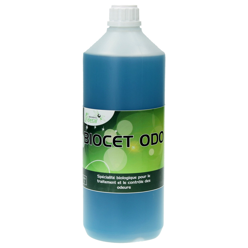 Traitement et contrôle des mauvaises odeurs BIOCET ODO, Flacon de 750ml